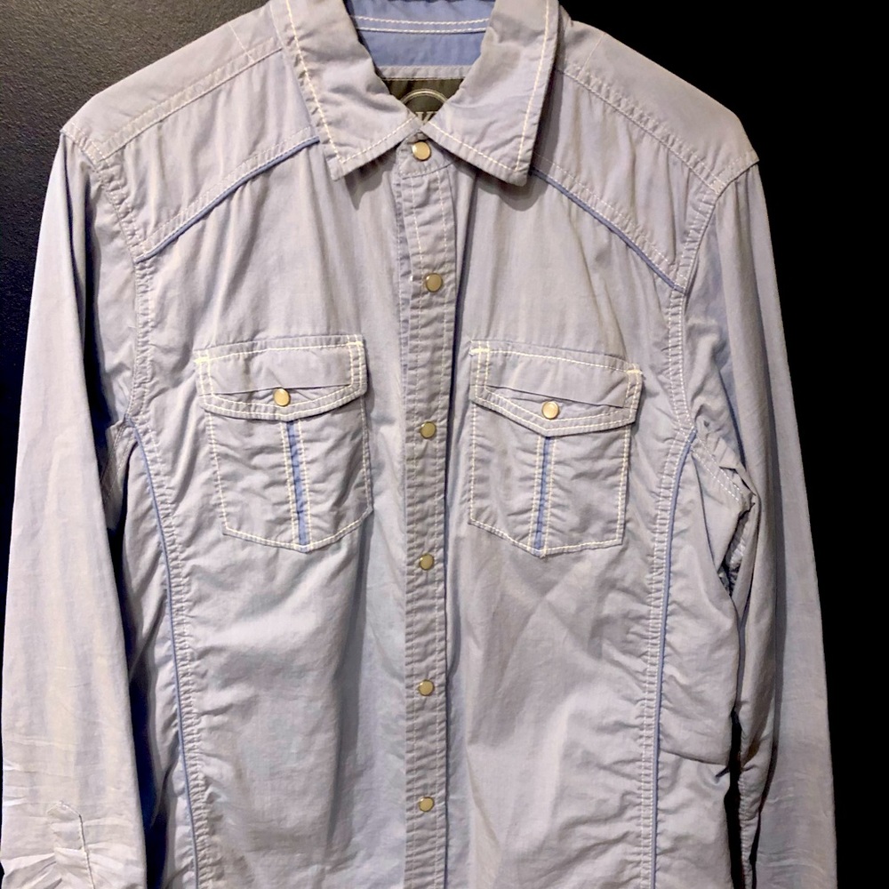 BKE Men’s Medium Pearl Snap Shirt